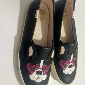 Keds Kids Black Slip-On Sneakers